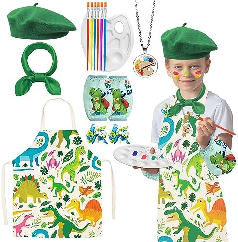 Perfect for Kids DTESL 15-Piece Artist Costume Set Halloween Party Ready