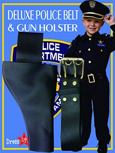 Dress Up America Gun Holster and Police Belt for Kids and Adults