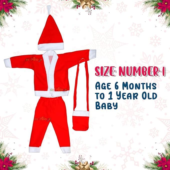 Christmas Santa Costume for Kids