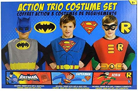 Rubies Boys DC Action Trio costume set
