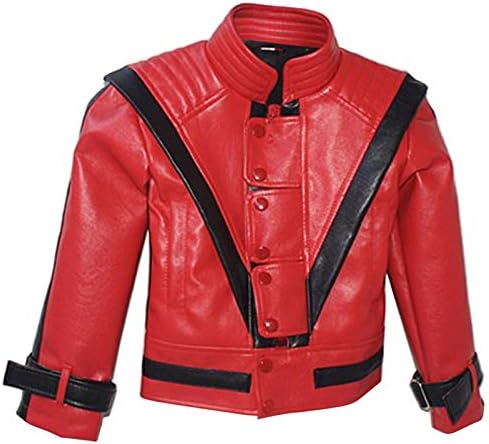 Michael Dance Show Jacket for Kids Red 7T