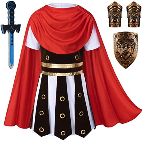Elibelle Kids Medieval Knight Costume