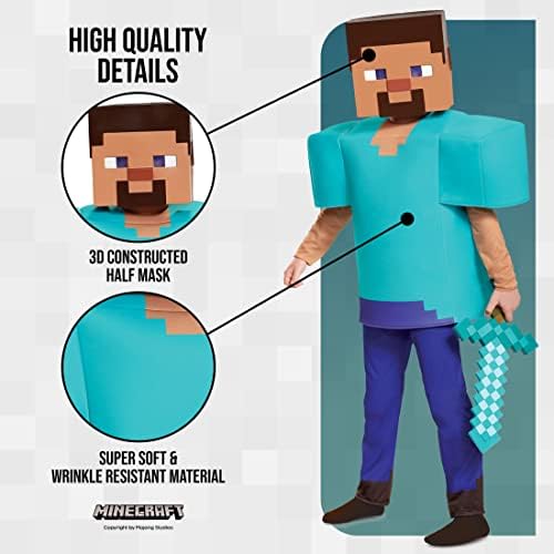 Slink into Style as Steve Disguise Minecraft costume
