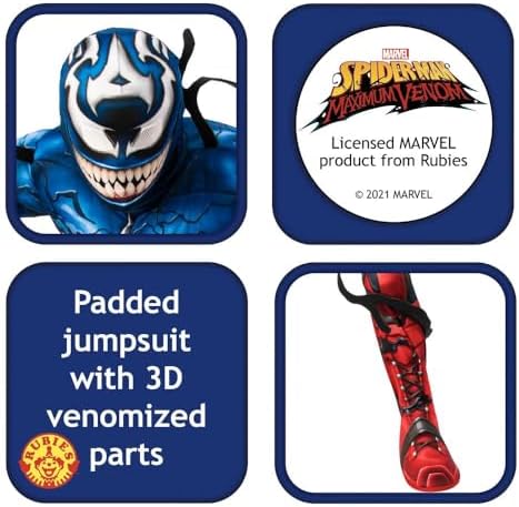 Rubies Boys Marvel Spider-Man Maximum Venom Deluxe Costume