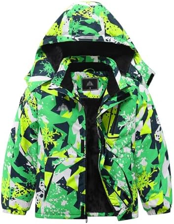 Boys Girls Waterproof Ski Jacket