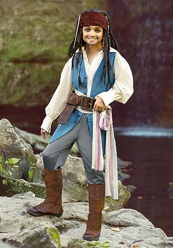 Pirates of the Caribbean Kids Captain Jack Sparrow Costume Fun Exciting and Authentic