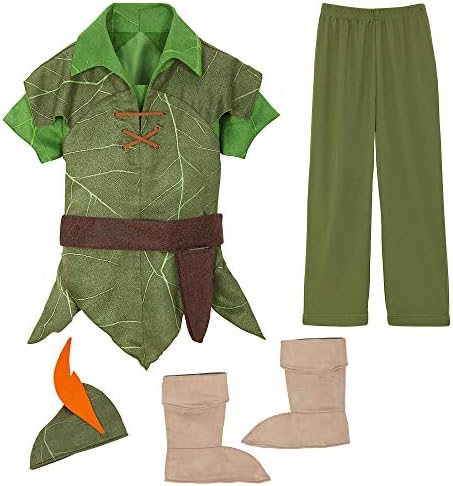 Disney Peter Pan Costume for Boys Fast Delivery