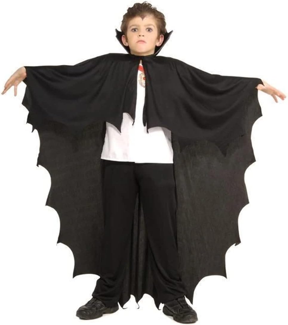 Rubies Child Vampire Costume Cape Black
