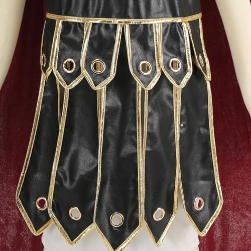 Roman Warrior Kids Costume Elastic Durable Halloween Costume for Boy