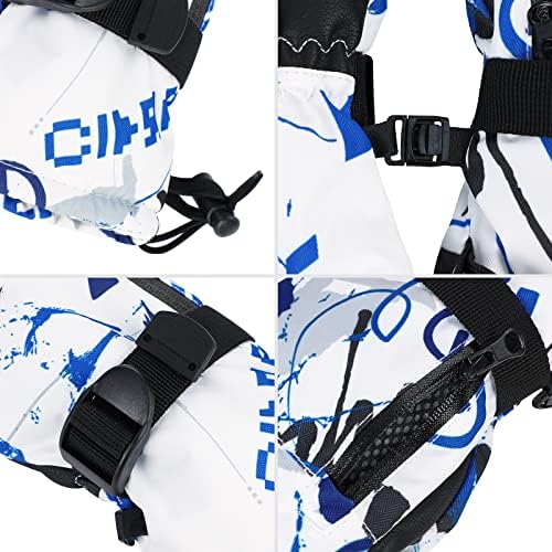 American Trends Waterproof Winter Gloves with Fleece Lining