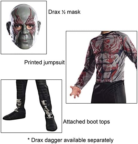 Rubies Marvel Avengers Endgame Drax Costume