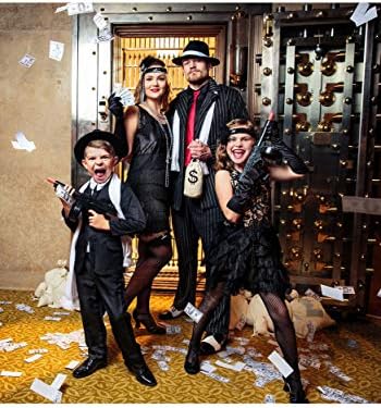 Kids Black Suit Costume