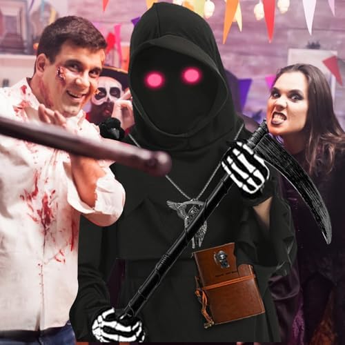 Scary Halloween Grim Reaper Cosplay Costume