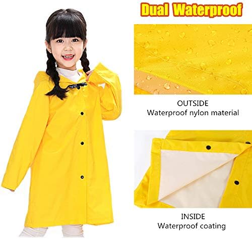 Amivoo Kids Waterproof Jacket