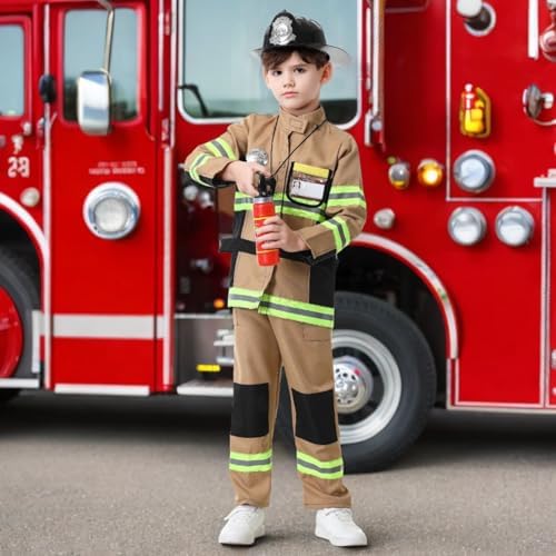 Fire Hero Kids Costume Toy Set for Halloween and Year-Round Play