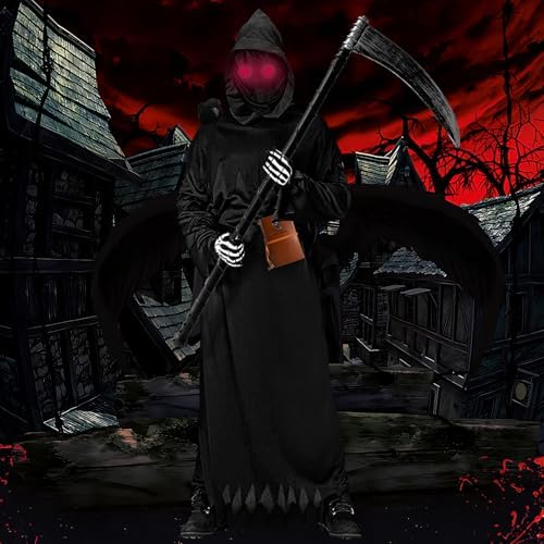 Scary Halloween Grim Reaper Cosplay Costume