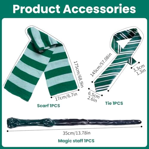 Wizard Costume Party Cosplay Set for Kids