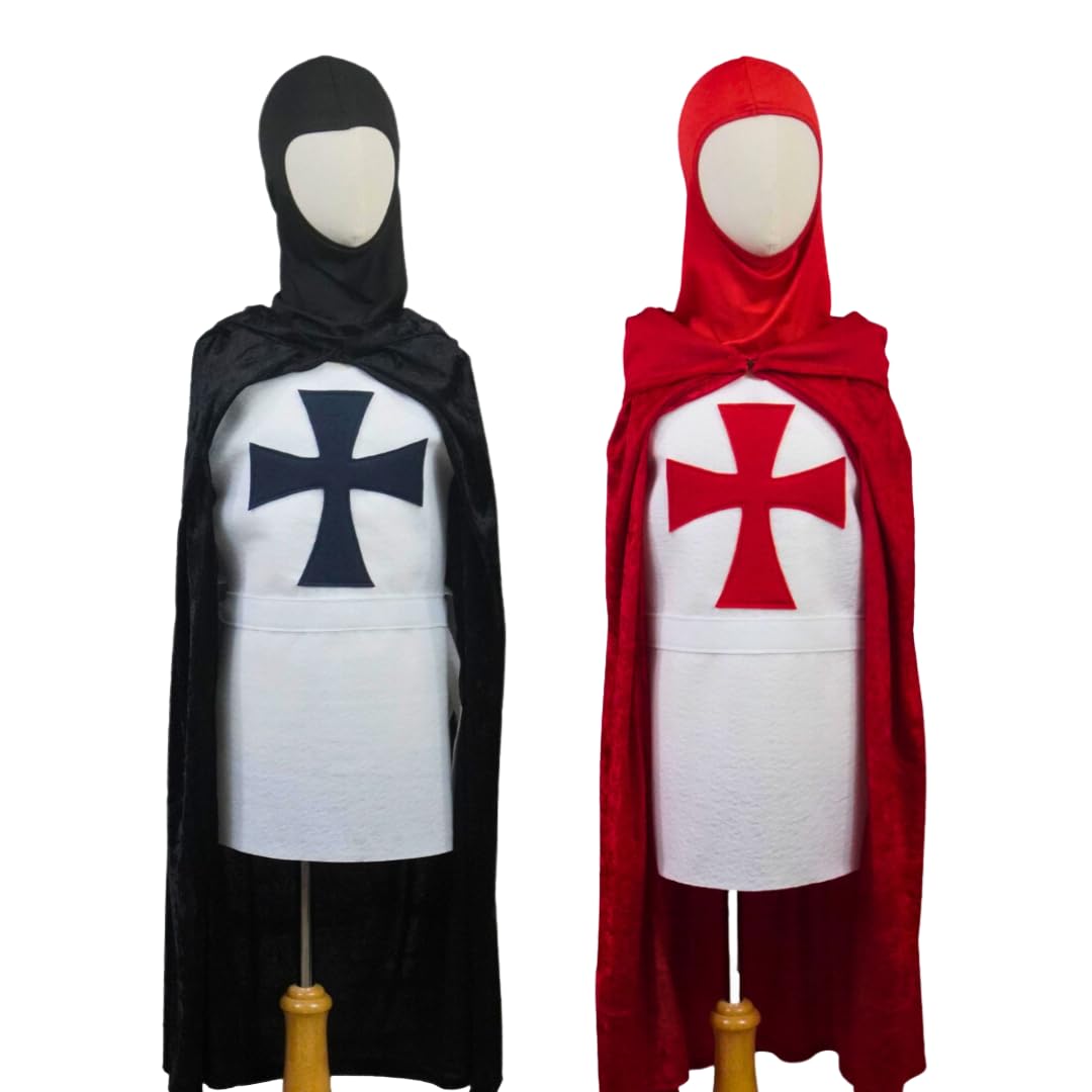 Deluxe Knight Templar Costume for Kids and Teens