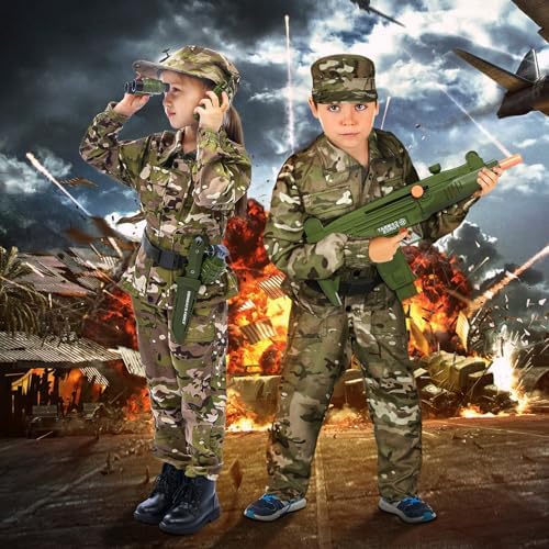 Tacobear Soldier Costume for Kids Ages 3-9
