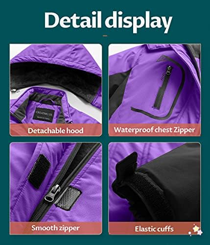 Girls Waterproof Ski Jacket