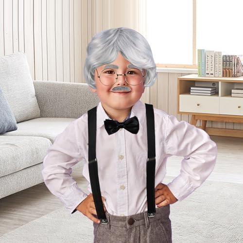 1920s Old Man Costume Set for Kids