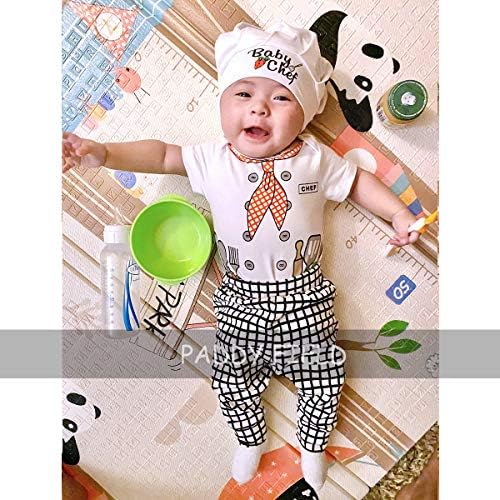 Paddy Field Chef Costume Bodysuit for Baby 1