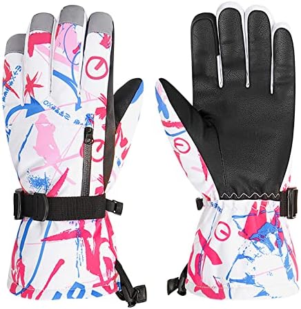 American Trends Kids Waterproof Winter Gloves