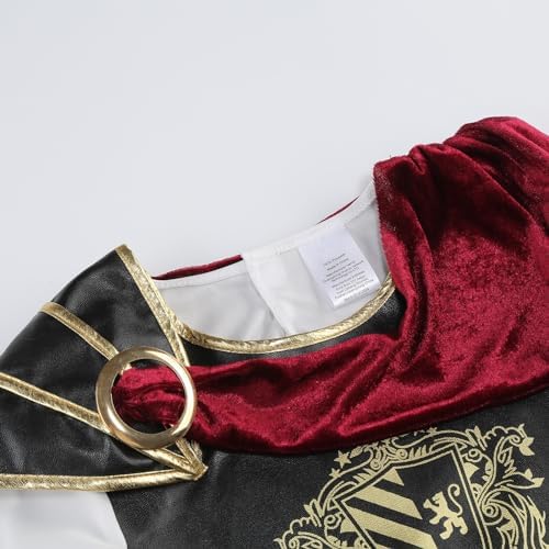 Roman Warrior Kids Costume Elastic Durable Halloween Costume for Boy