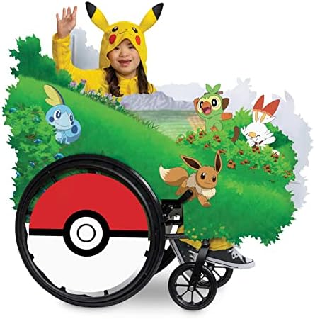 Custom ajustable _toggle Pokmon Wheelchair Costumes by Disguise - Perfect for KidsBoys