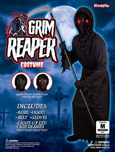 Grim Reaper Halloween Costume for Kids