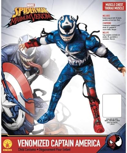 Rubies Boys Marvel Spider-Man Maximum Venom Deluxe Costume