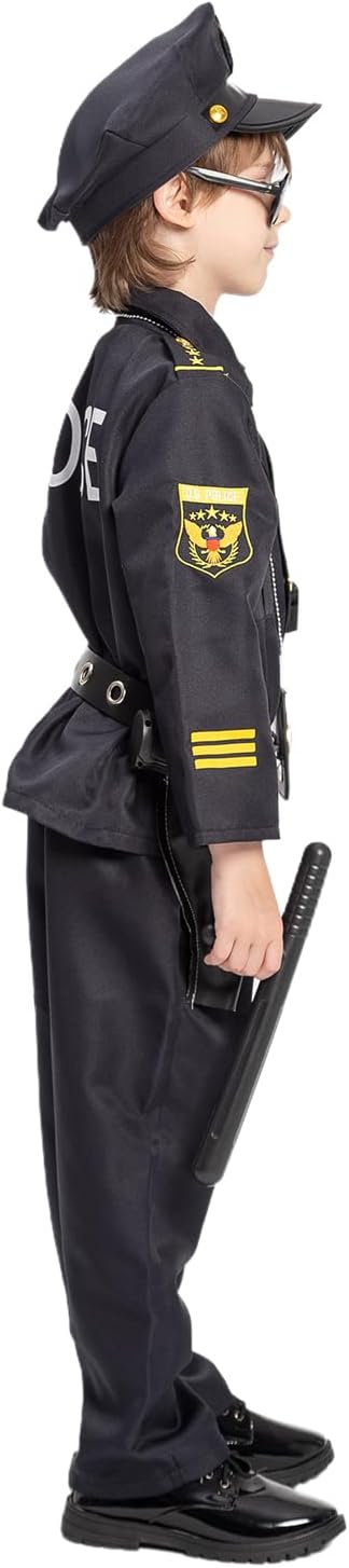 Kids Police Officer Costume with Accessories