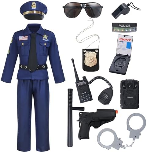 Spooktacular Creations Halloween Police Costume for Kids