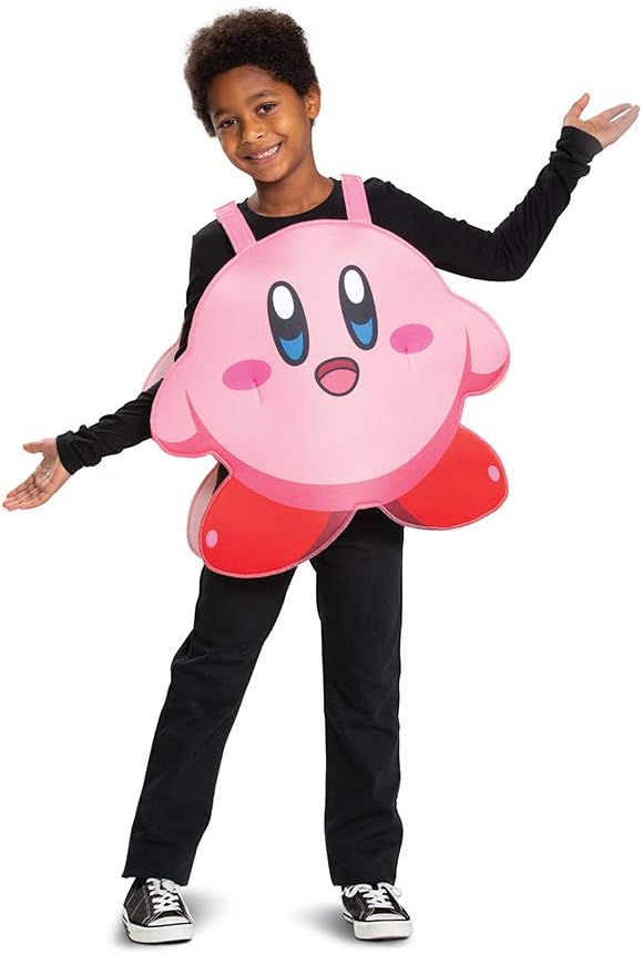 Kirby Costume for Kids - Official Pink Character Outfit
