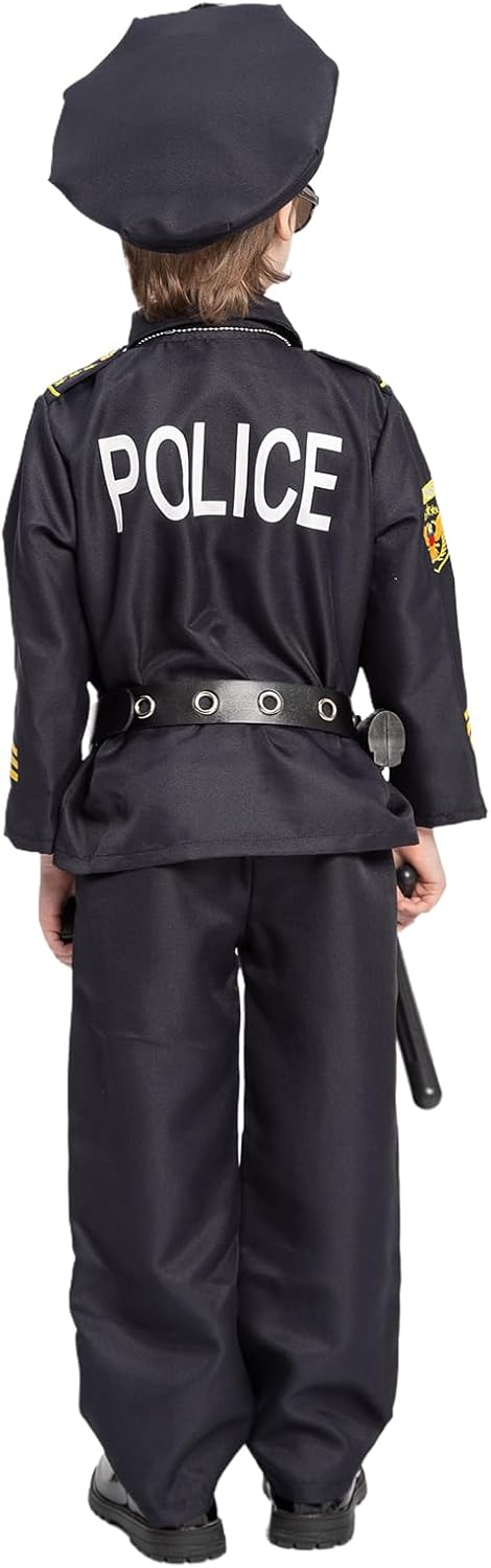 Kids Police Officer Costume with Accessories