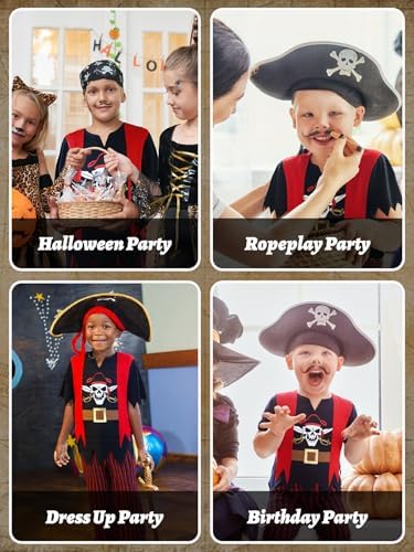 Boys Pirate Costume Set