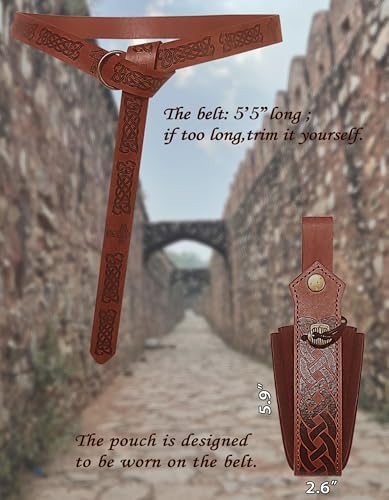 Medieval Viking Belt Pouch Set for Kids 4-12Ymsg-001