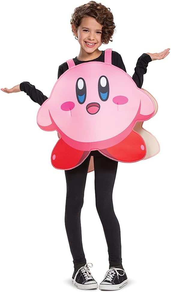 Kirby Costume for Kids - Official Pink Character Outfit
