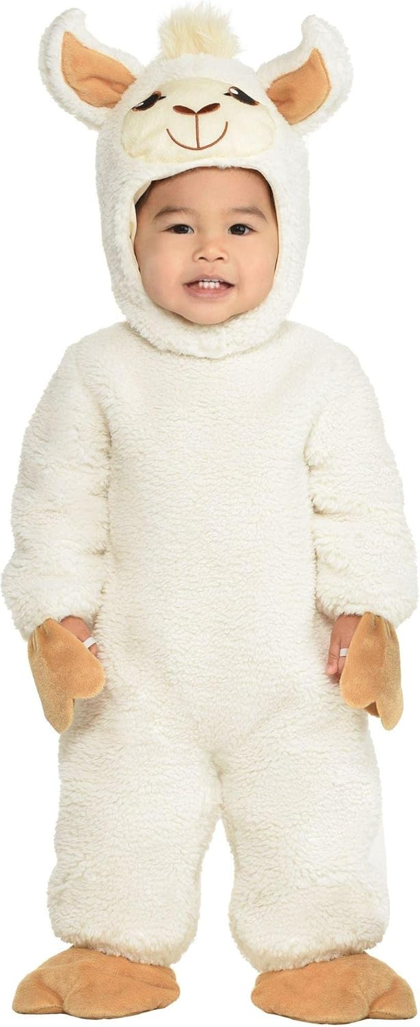 Amscan Lovable Llama White Costume 6-12 Months