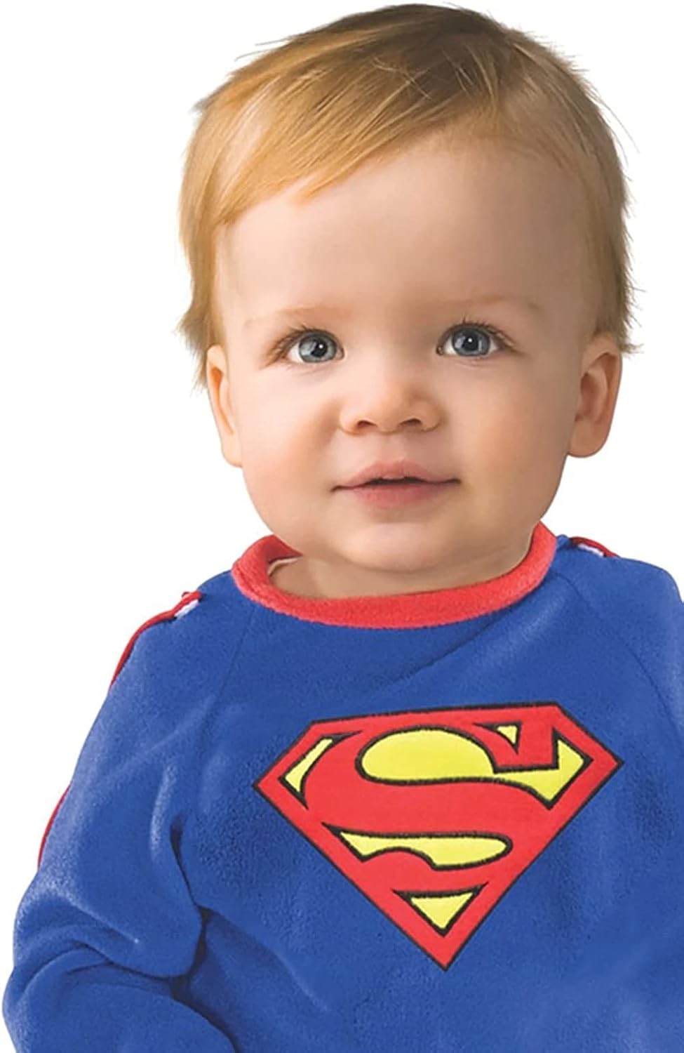 Rubies Superman Classic Baby Toddler Costume Romper with Cape 1