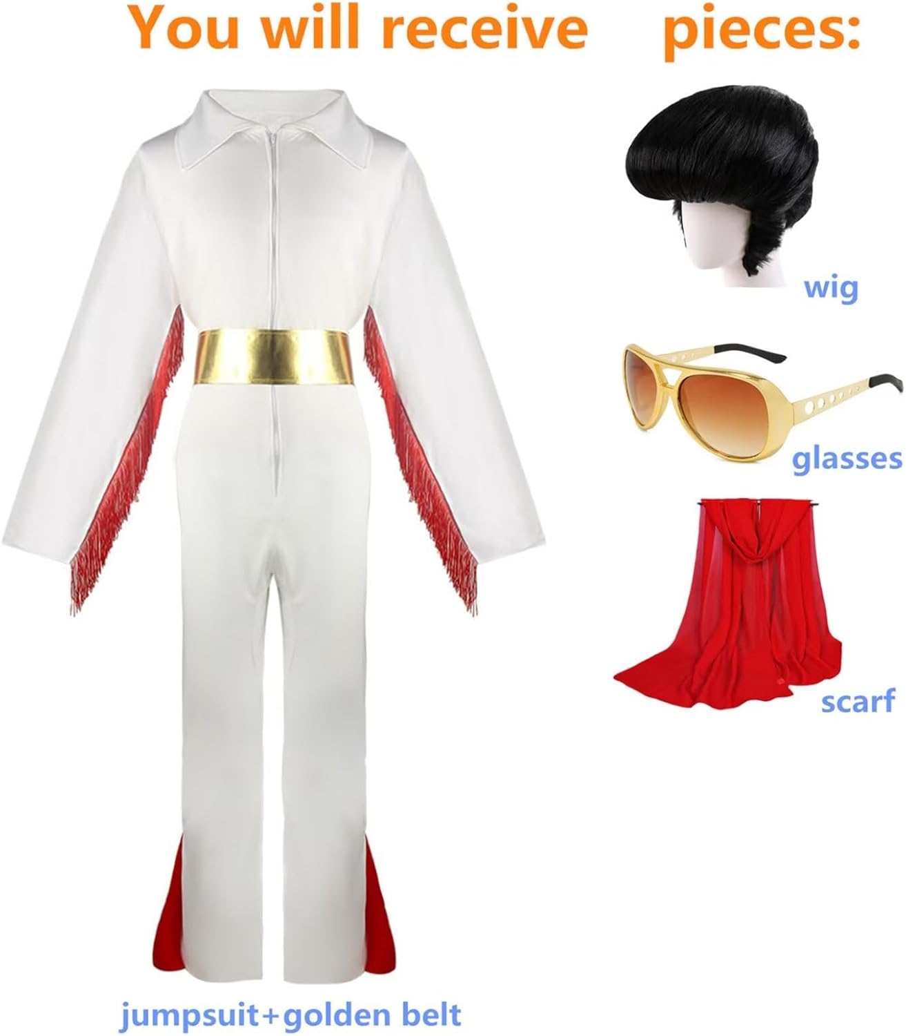 Luming Boys 5 Piece Halloween Costume Set