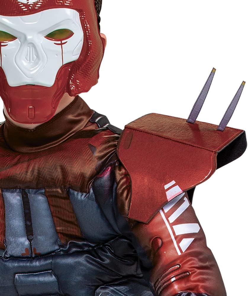 Disguise Revenant Costume for Kids - Official Apex Legends Headpiece and Jumpsuit