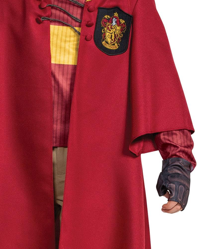 Harry Potter Quidditch Gryffindor Costume Red and Gold