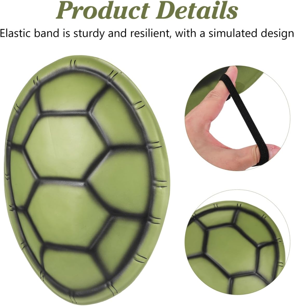 SAFIGLE 5-Piece Turtle Shell Kids Accessories