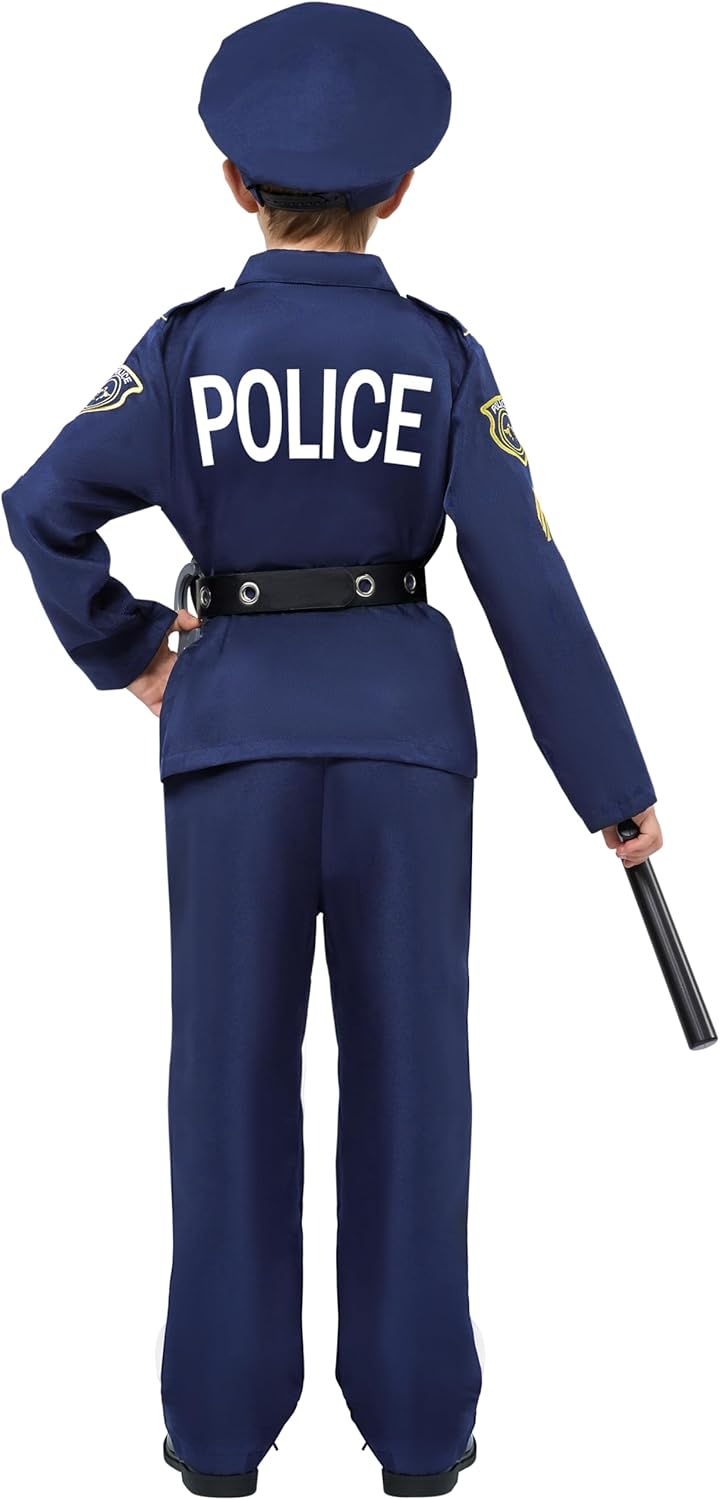 Spooktacular Creations Halloween Police Costume for Kids