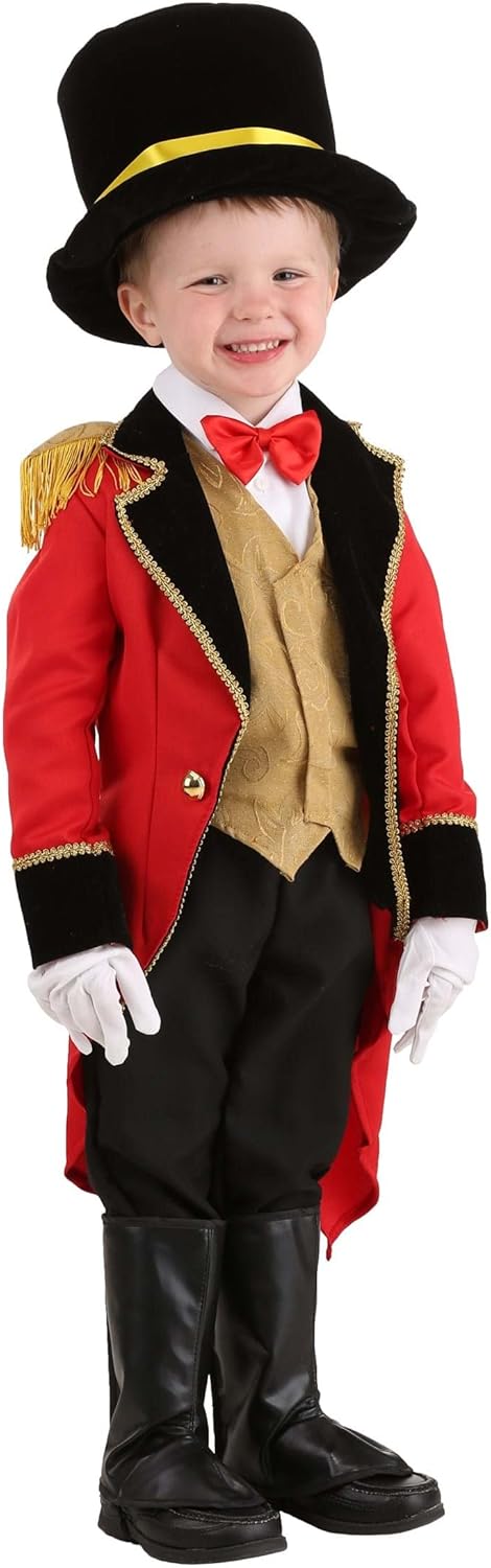 Toddler Ringmaster Costume - Elegant Circus Ensemble