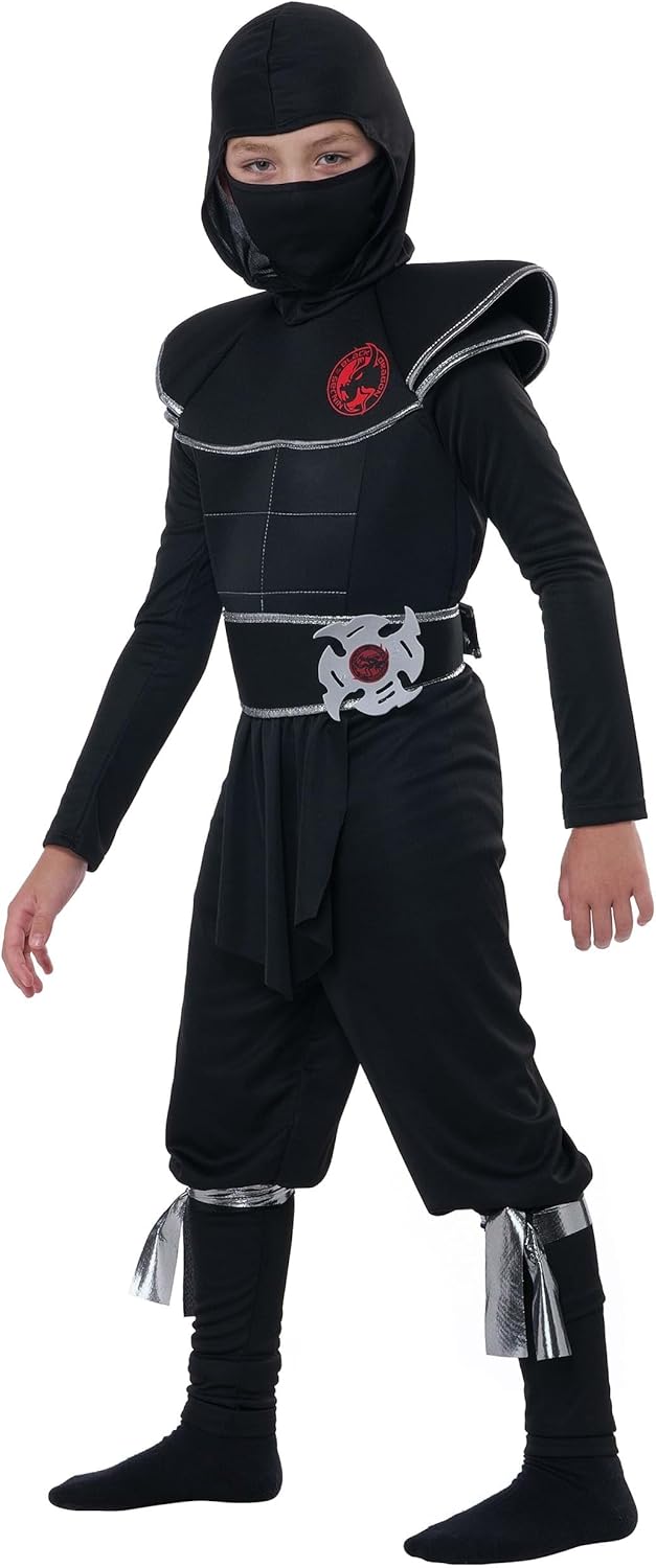 Boys Ninja Warrior Costume Action-Packed Adventure for Adolescent Kids
