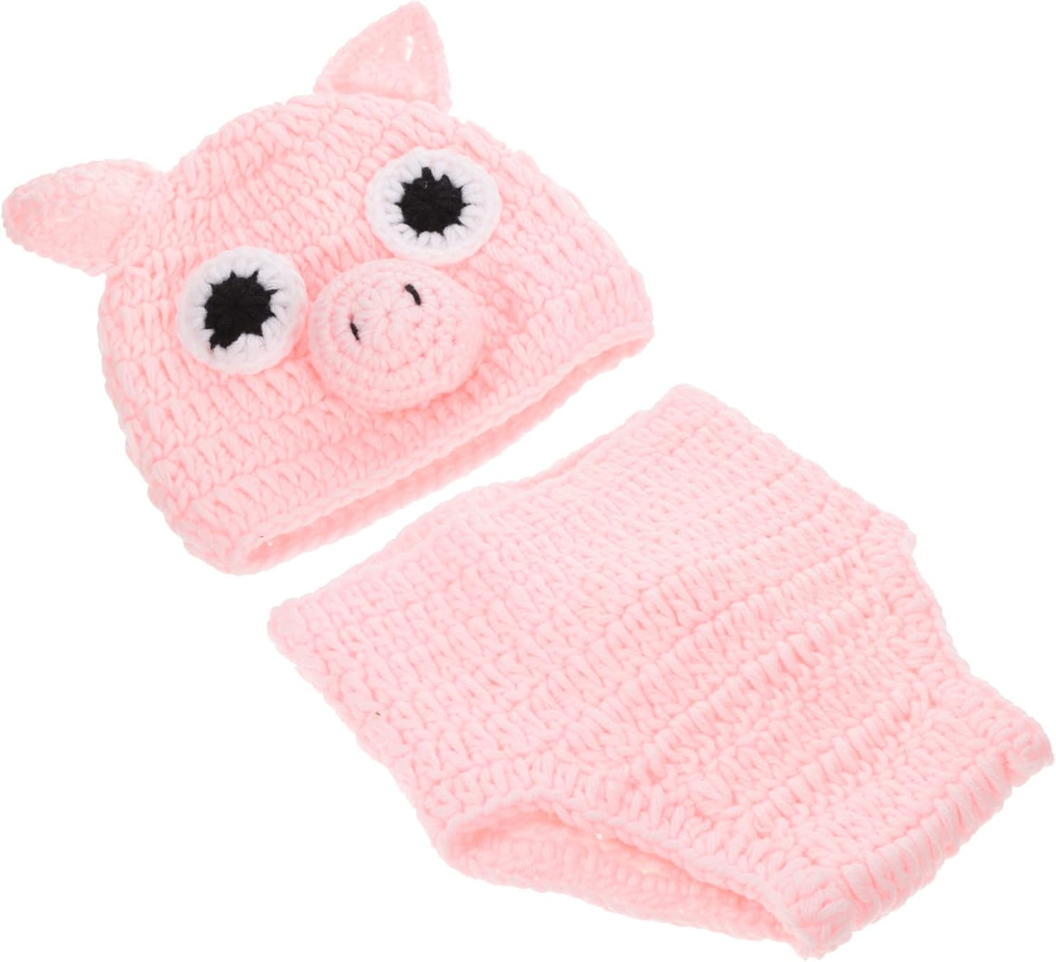 Hand Crochet Newborn Photography Outfit Set for Baby