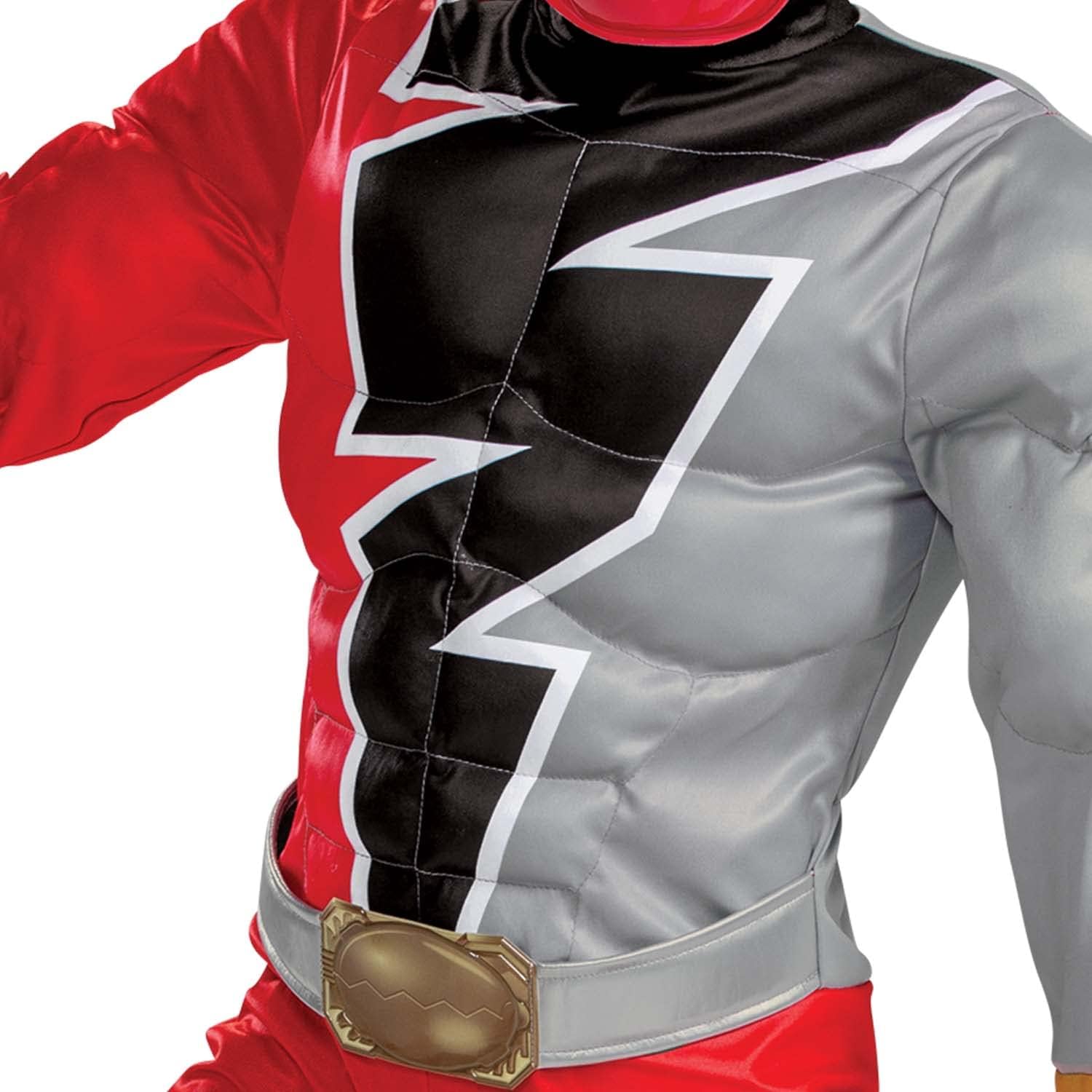 Red Ranger Costume for Kids - Official Deluxe Dino Fury Power Ranger Costume