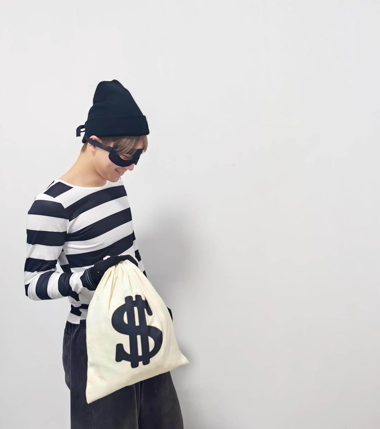 Robber Costume Set for Kids Adults
